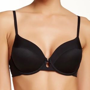 DKNY Fusion Perfect Coverage T-Shirt Bra 453200 Black NWT